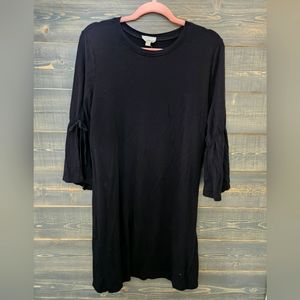 Black Relaxed Fit Dress